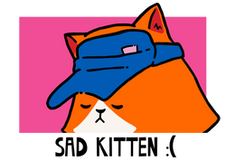 Sad Kitten